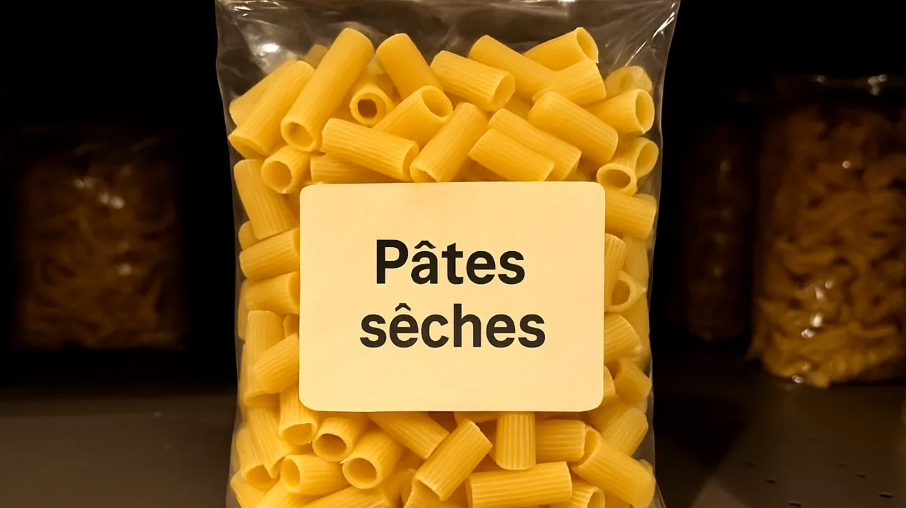 Pâtes sèches"