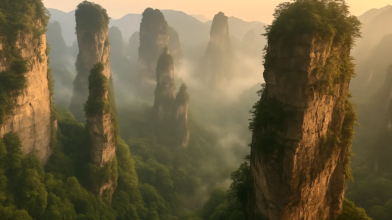 Parc national de Zhangjiajie"