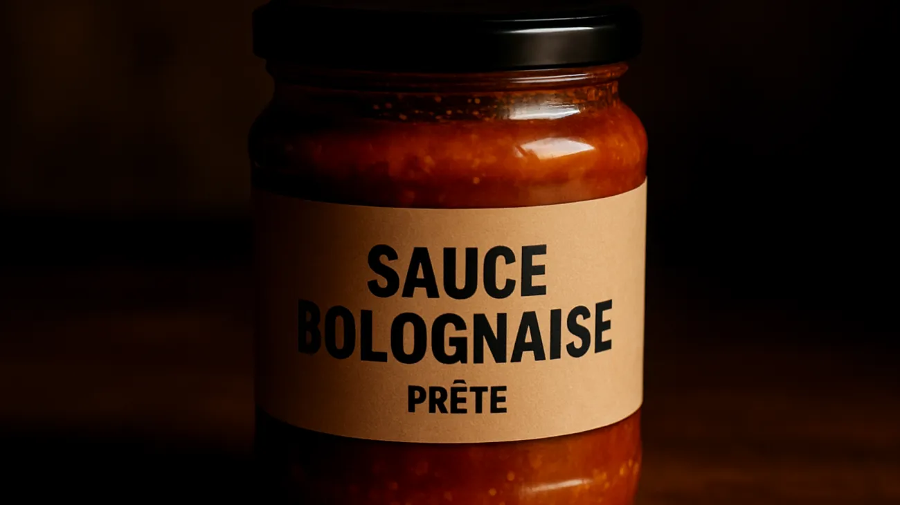 Sauce bolognaise prête"