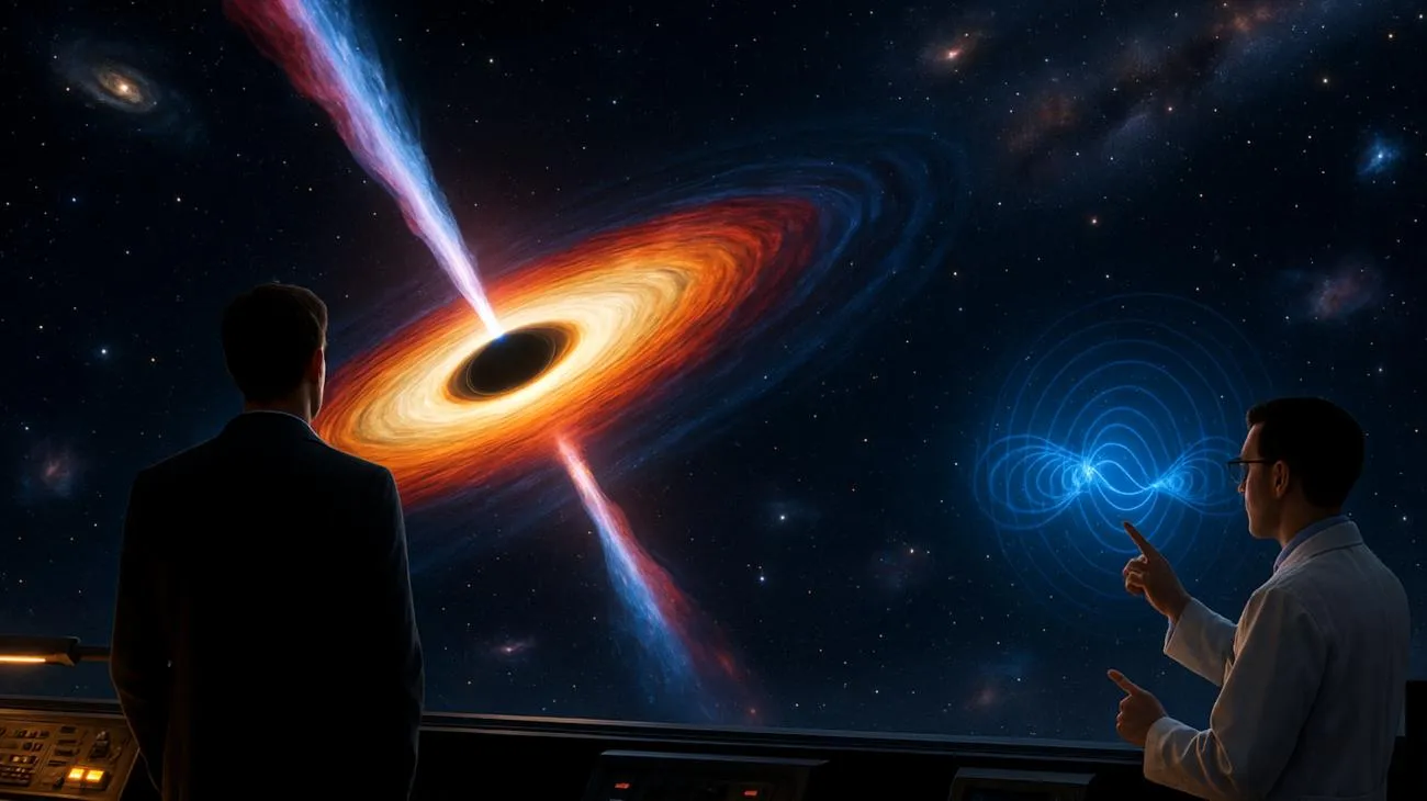 Tu croyais que les trous noirs ne faisaient qu'avaler tout sur leur passage ? Ils créent en réalité les spectacles les plus époustouflants de l'univers 2025-07-25T08:45:09.744Z"